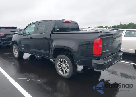 2022 Chevrolet Colorado 2Wd Short Box Wt z USA, uszkodzony, nr VIN 1GCGSBEA6N1295967